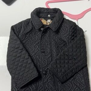 Burberry toddler jacket with hood size 2Y